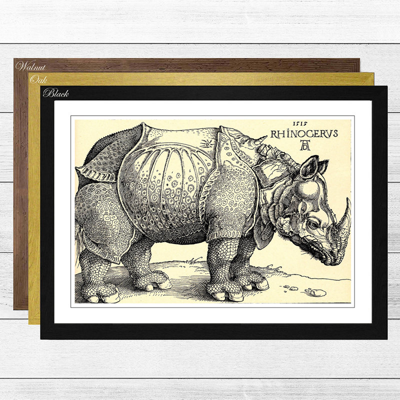 Albrecht Dürer - Single Picture Frame Print, Black