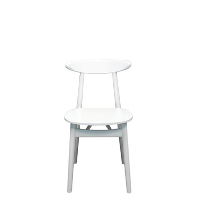 Acushnet 43 cm H Solid Wood Ladder Back Stackable Side Chair