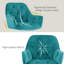 Velvet Tufted Upholstered Armchair Runge-384392273
