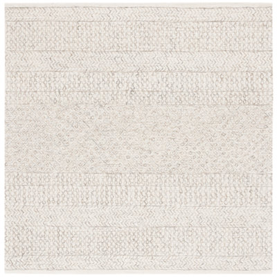 Metro Hand Tufted Wool Pile Geometric Rug
