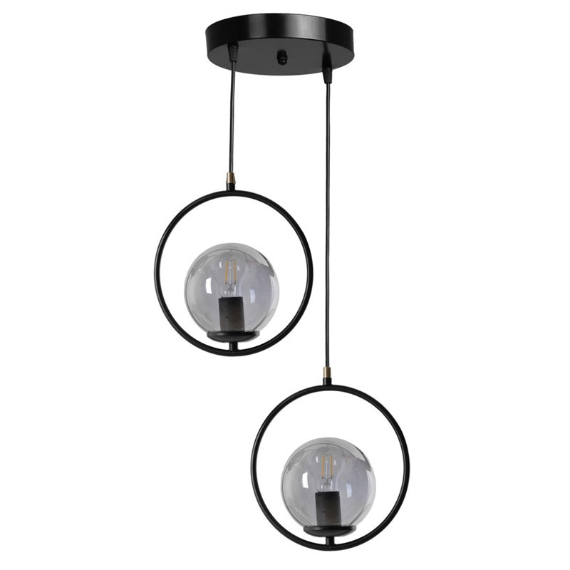 2 - Light Black Pendant