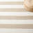 Mast Striped Handmade Tufted Wool Ivory/Light Brown Area Rug-1323850838