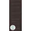 Dalle de porte intérieure en bois manufacturé massif Louver-93912971-93912969