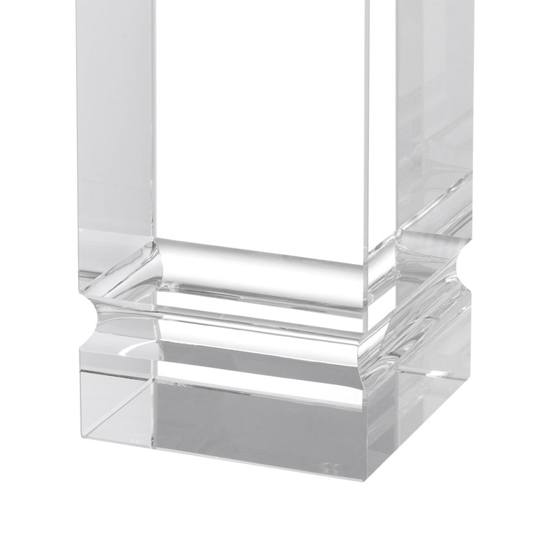 Tillary Clear Crystal Tealight Candle Holder