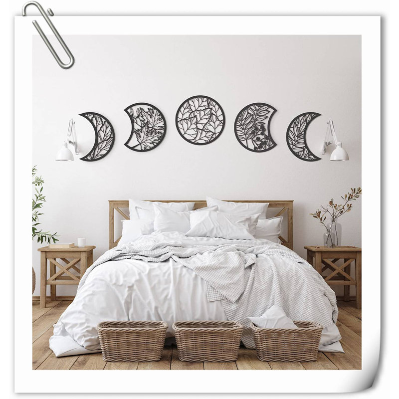 Wall Decor on Solid Wood, Black