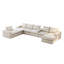 Canapé modulaire en Corduroy-1330997045