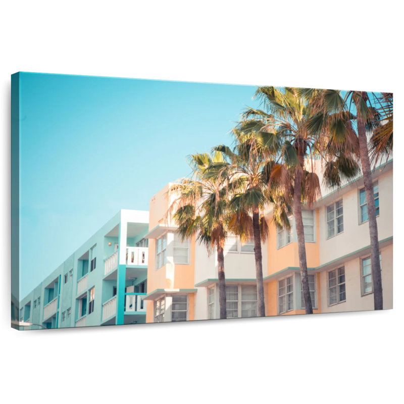 Lilie Miami City Buildings, H 16 po x l 24 po