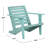 Ursa Acacia Outdoor Adirondack Chair-1630155259