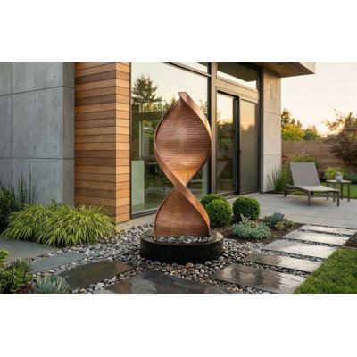 Resin Sculptural Fountain