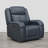 Mejas Genuine Leather Zero Wall Power Recliner with USB Port -1613804863