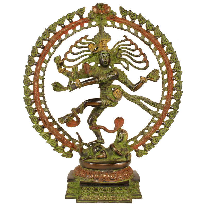 20 po Shiva, la Nataraja | Laiton | Fait à la main | Fabriqué en Inde