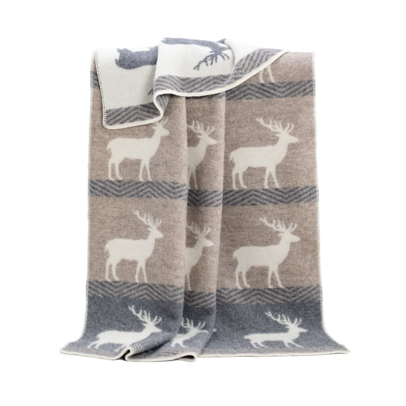 Deer Wool Blanket