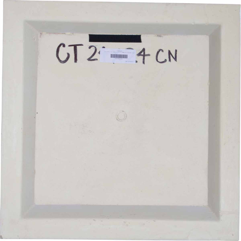Carreau de plafond en polyuréthane à abat-jour gris 2 pi x 2 pi Cornelia