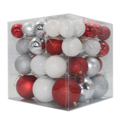 Ensemble d'ornement boule 62 pièces