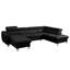 Avais Leather Large Corner Sofa in U-form-637563623-637563624-637563621