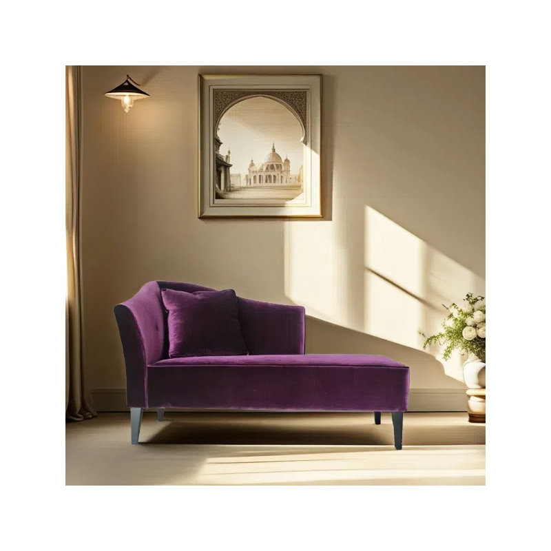 Élégante chaise longue paresseuse néo-classique, Orienté à gauche (vu de face)