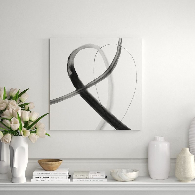 Heartbeat Note IV Print by Barclay Butera, 30" H x 30" W, Image Brush Gel