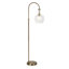 Lampe sur pied Verona avec abat-jour en verre en laiton / transparent-1380395604-1380395695