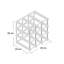 Olivia 12 Bottle Floor Wine Bottle Rack-668641957