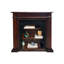 Foyer électrique en bois massif Nut-Brown