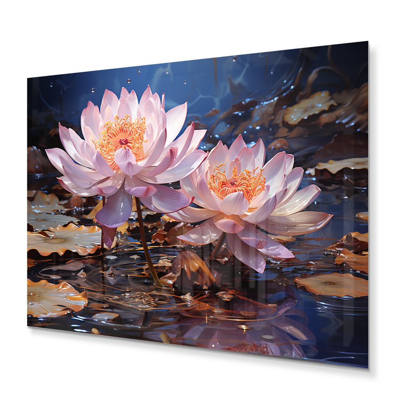 - Art mural floral en métal, H 24 po x l 32 po x P 1 po