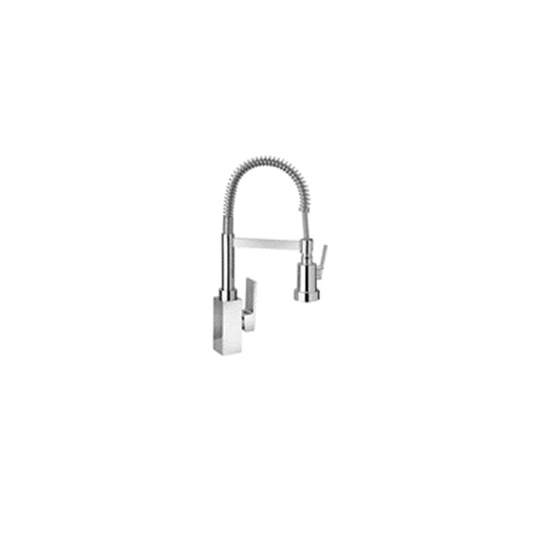 Piralla Dax Pull Down Kitchen Faucet, Brushed Nickel