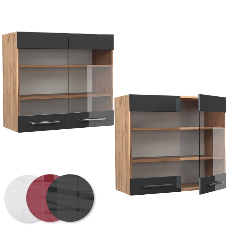 Fame 228 + front GKO_80 x 72 x 34.1, Black/Brown