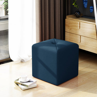 Bleu marine pour toutes les pièces - siège en tissu supplémentaire, 16,74 po x 17,52 po dans la maison supplémentaire, 16,74 po de profondeur et 17,52 po de hauteur