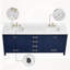 Ensemble de meuble-lavabo double 84 po Angela-729201396