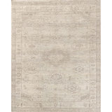Hand Knotted Wool Oriental Area Rug in Light Green/Beige