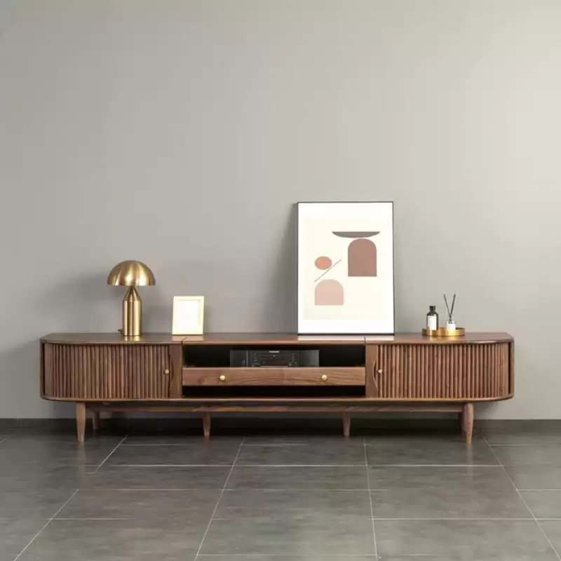 Meuble télé simple brun