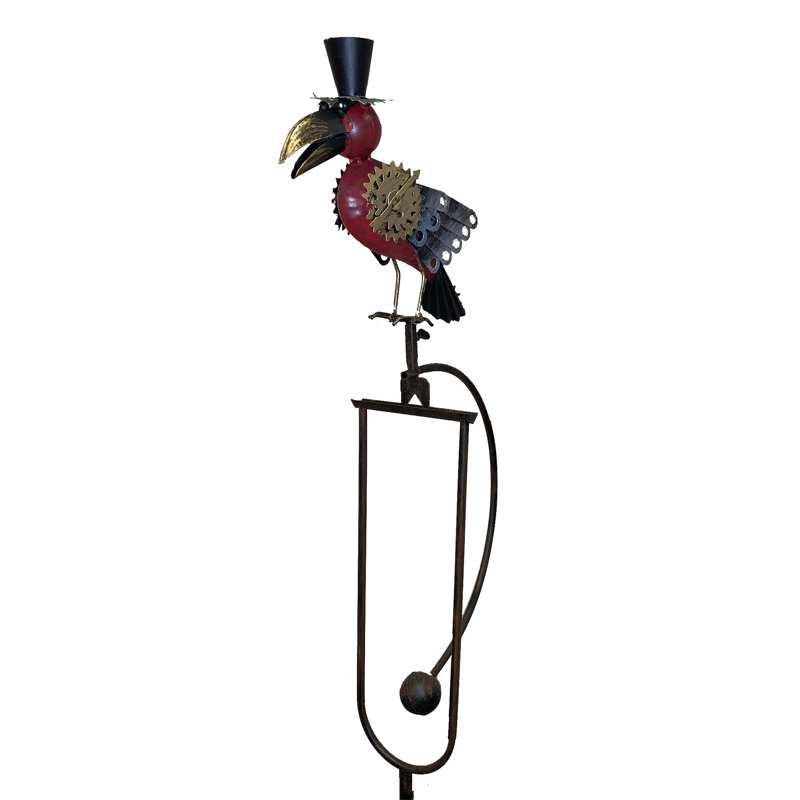 Statue de jardin en métal Bruckner Birds