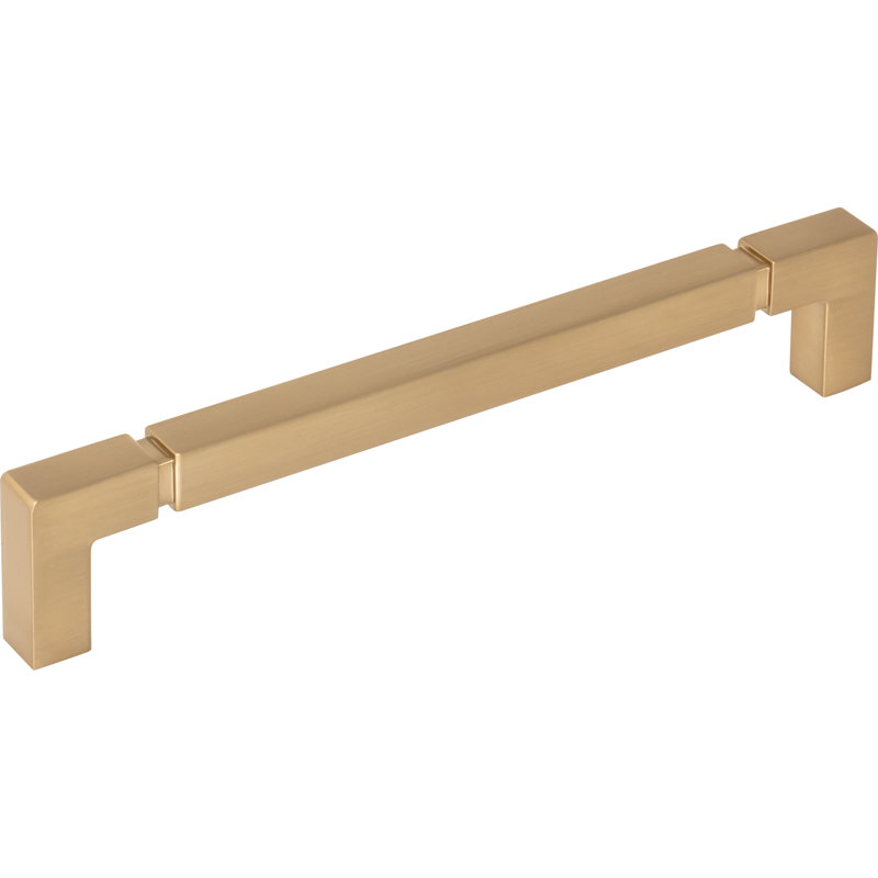 Langston Bar Pull, Honey Bronze, 6 5/16" Center To Center
