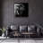 Elegant Decorative Tempered Glass Painting, 40 x 40 Inches | 100% Tempered Glass, Thickness: 0.16 Inches | UV Printing for Vibrant Colors & Durability | Perfect for Home Decor & Art Enthusiasts