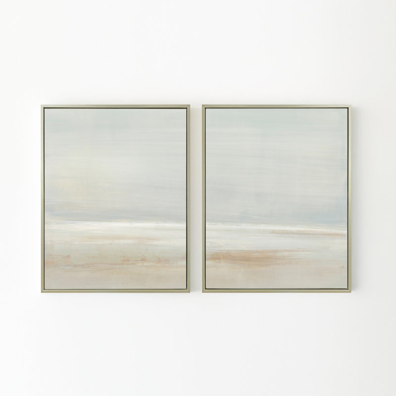 Fading Sands Print by Carol Benson-Cobb, 41.5" H x 63" W, Gold