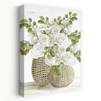 Art floral tissé