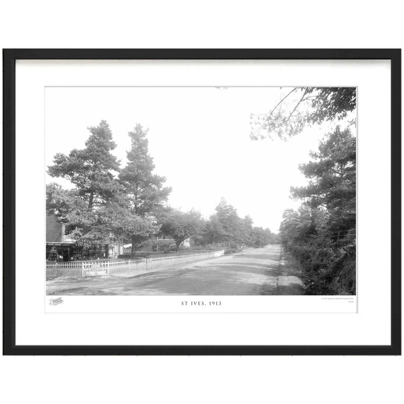 St Ives, 1913 1 Piece Single Picture Frame Wall Art, 40cm H x 50cm W x 2.3cm D