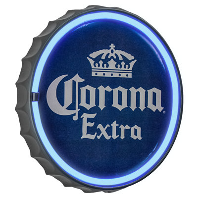 Enseigne lumineuse néon à DEL Trinx Corona Extra - 12 po x 12 po x 1,5 po