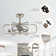 Michaela 30'' Ceiling Fan with LED Lights