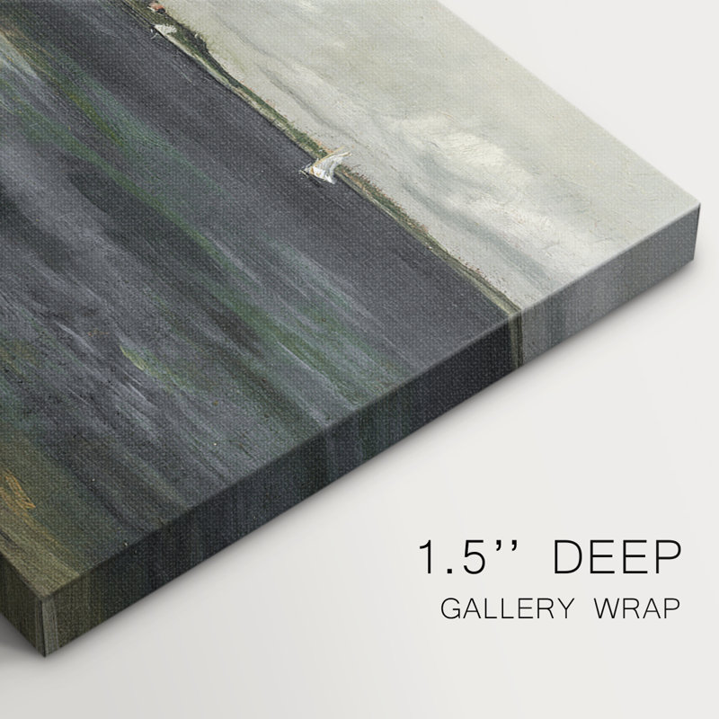 Nautical Series-CCCXXVIII- Gallery Wrapped Canvas -Ready to Hang, 16'' H x 32'' W