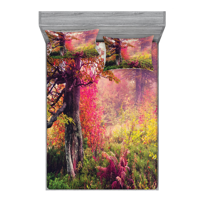 Microfiber Sheet Set, Full Sheet Set with Fitted Sheet