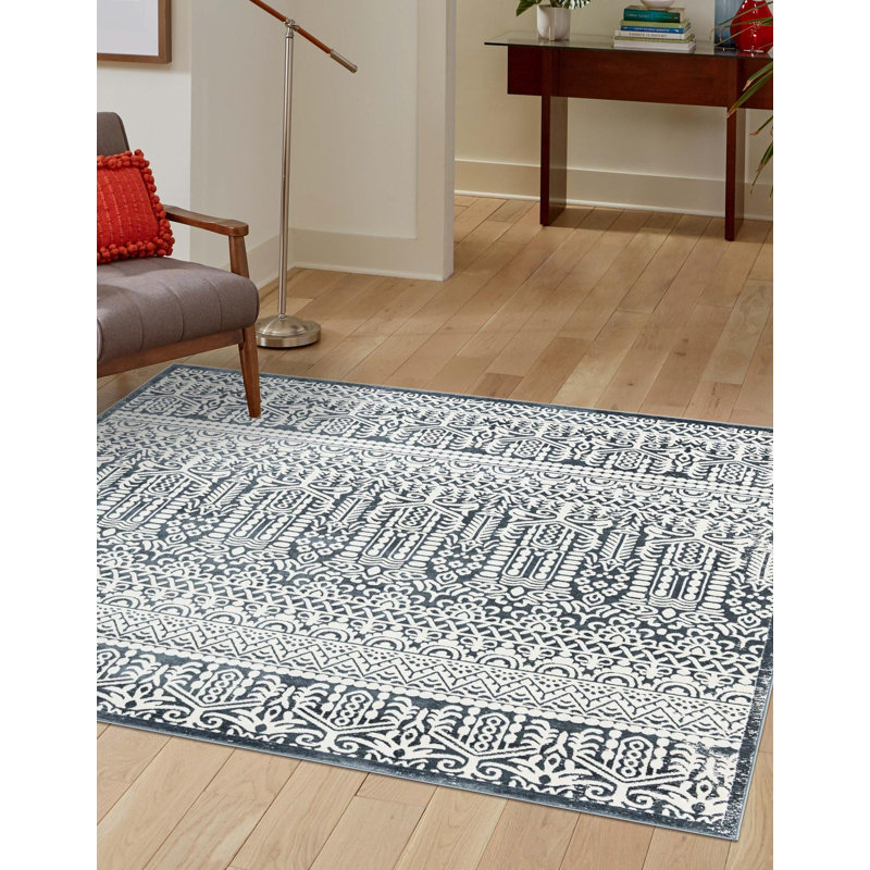 Onyxx Floral Indoor Rug, Square 7'10"