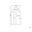 Haffey Metal Flat Wall Mirror