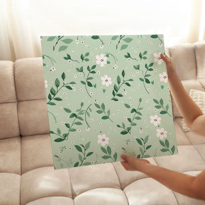«Floral Garden III Cottage», reproduction d'art sans cadre