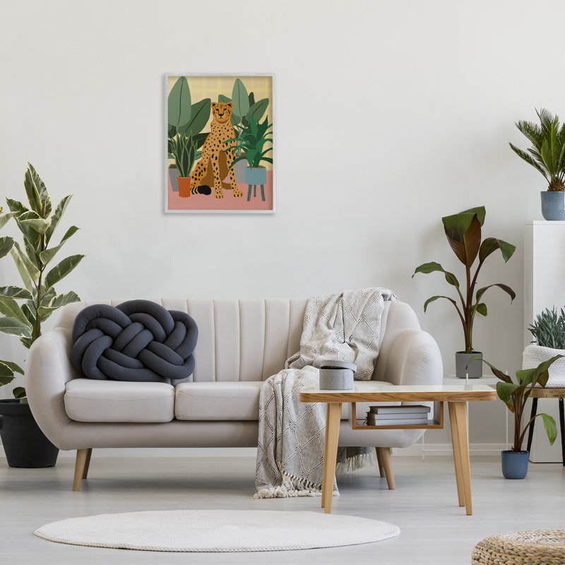Art moderne giclée encadrée par Elizabeth Medley, Estampe numérique Farmhouse, H 30 po x l 24 po