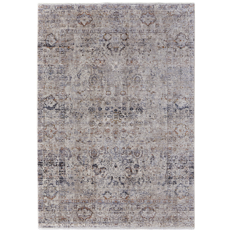Tapis oriental beige Roma, Rectangle 7 pi 10 po x 10 pi