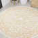 Debbe Vintage Filigree Textured Weave Cream/Yellow Indoor/Outdoor Rug