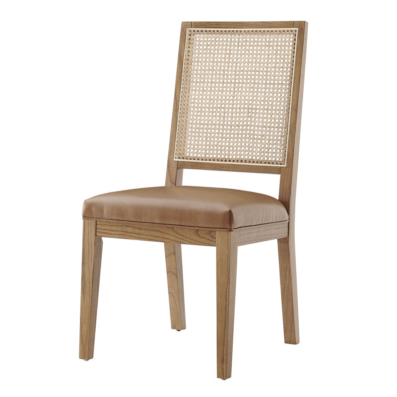 Beckmann 8-Piece Upholstered Dining Side Chair Set, 8, Borneo Chocolate, Nettlewood