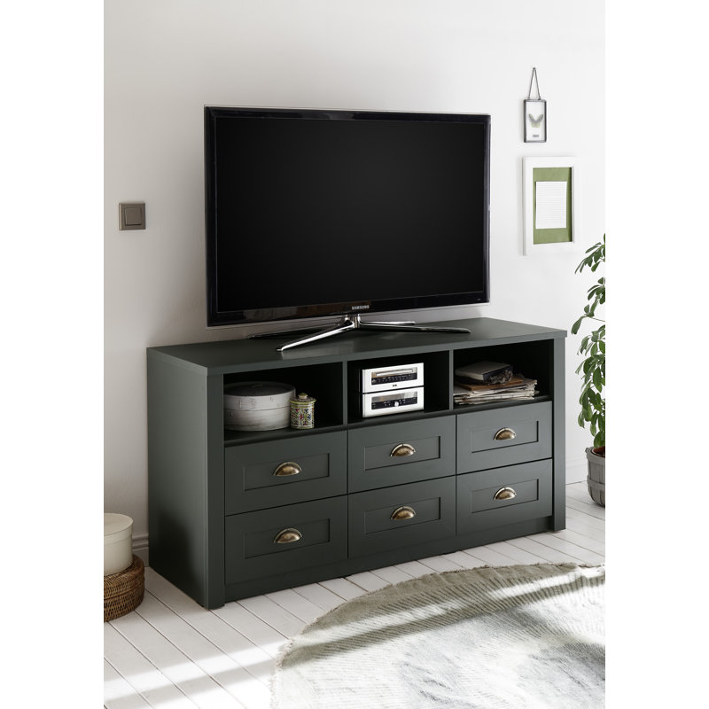 Jaoquim Unfinished TV Stand for TVs up to 58