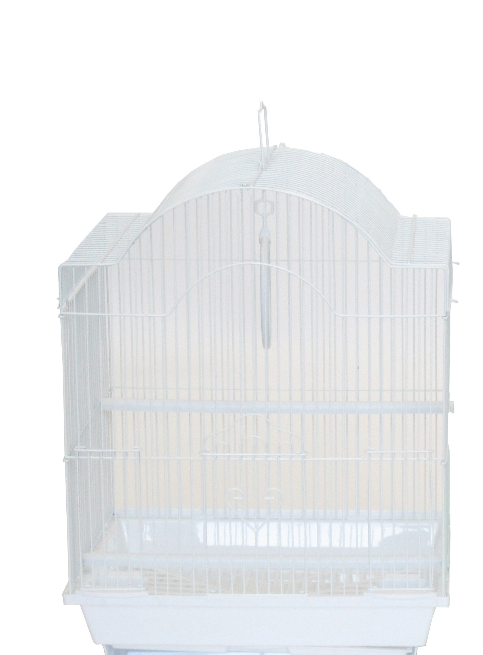 Tucker Murphy Pet™ Cinamon 24'' Steel Victorian Top Table Top Bird Cage  with Perch